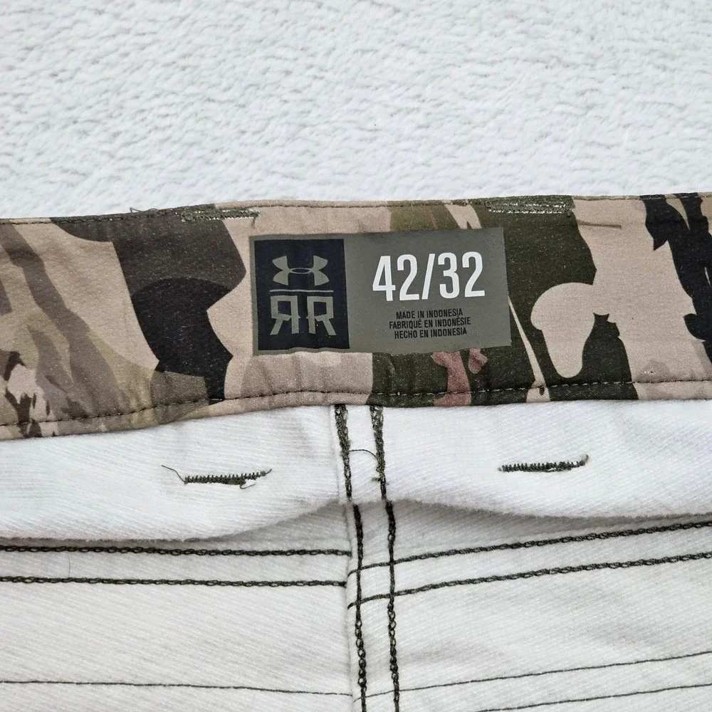 Under Armour Ridge Reaper Hunting Pants Mens 42x32 Camo Cargo Tactical NWOT